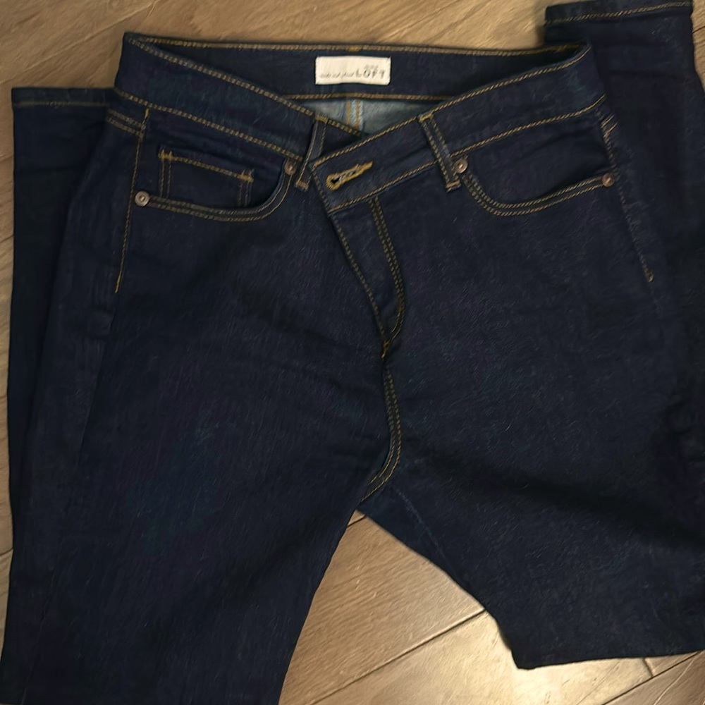 Loft petite skinny jeans perfect condition